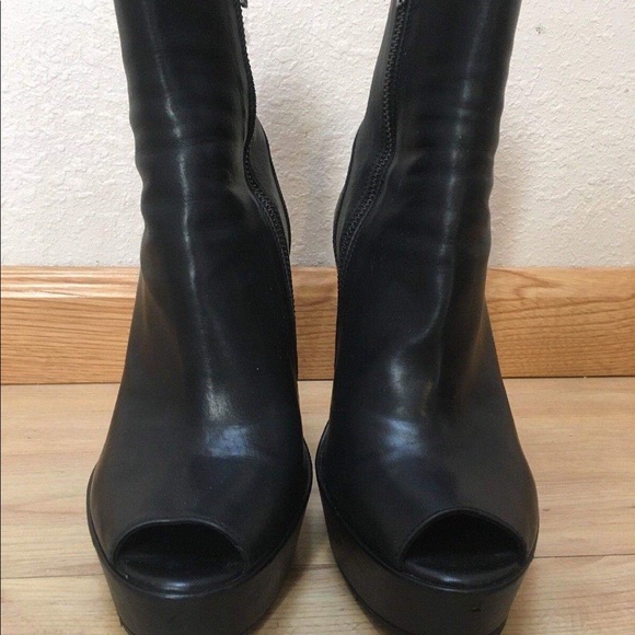 🔴SOLD🔴 Ann Demeulemeester boots Wedge Platform 7 - Picture 4 of 7